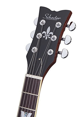 6-String Electric Guitar Trans Black Satin J244106