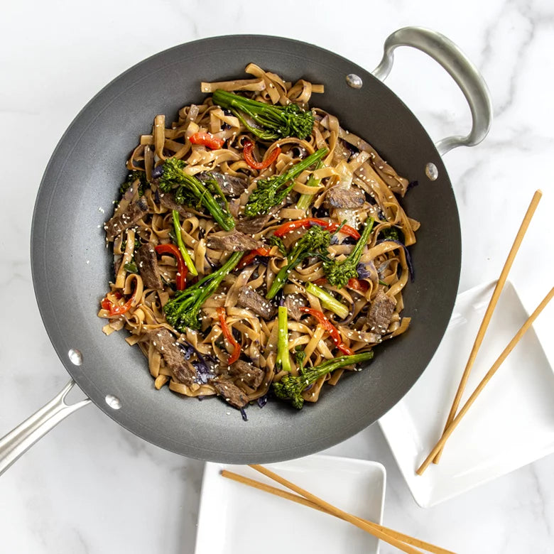 14" Asian Spun Wok M4436