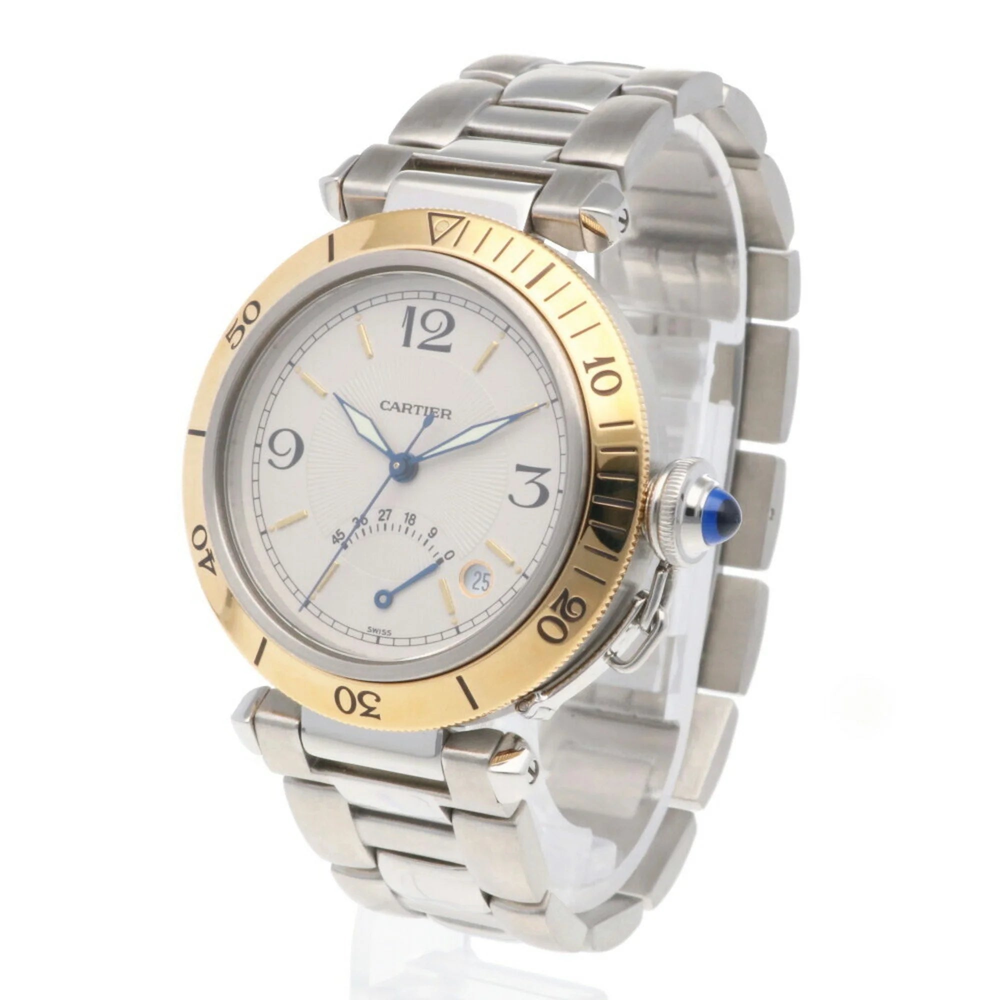 Pre-Owned Pasha Power Reserve Automatic Watch Stainless Steel B854334