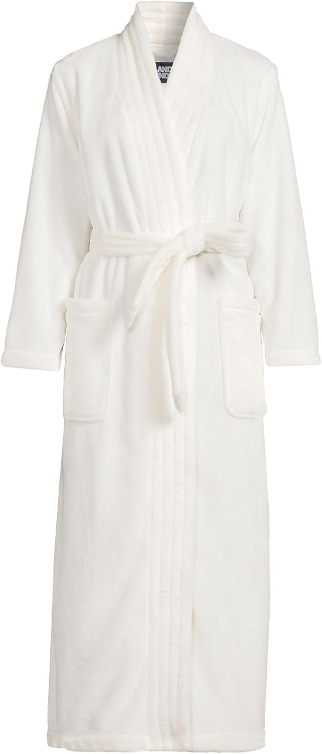 Cozy Plush Long Wrap Robe for Women U521