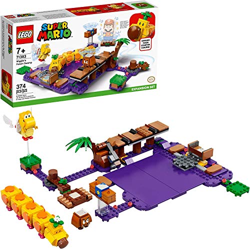 Super Mario Wiggler's Poison Swamp Expansion Set Building Kit (374 Pieces) J43882