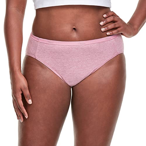 Women's Hi-Cut Cotton Panties, 6-Pack E485
