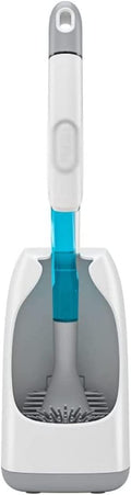 Toilet Brush Silicone Toilet Brush Holder No Dead Corners Household Items Wash Toilet Cleaning Tools Brush Bathroom Accessories Set Bathroom Toilet Brush Holder Furniture