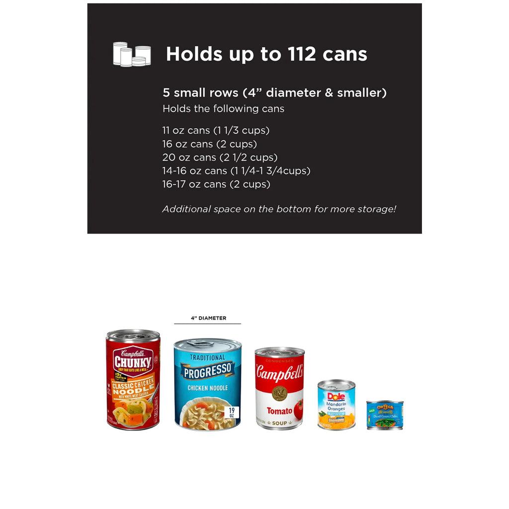 Can Rotation Organizer for 390 Cans P977