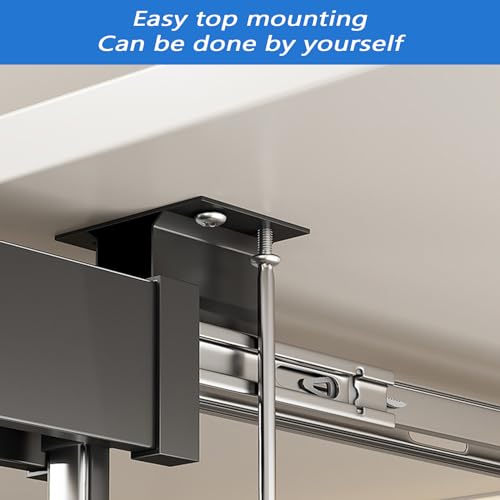 Broom and Mop Organizer, Hanging Storage Rack for Kitchen, Closet, Garage O620752