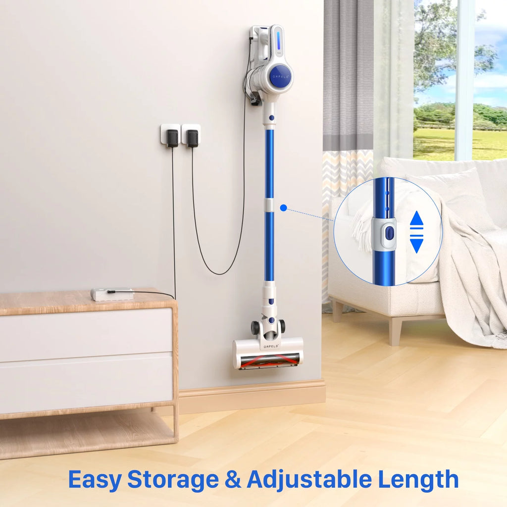 Cordless Vacuum Cleaner with 2200mAh Battery for Hardwood and Carpet B836