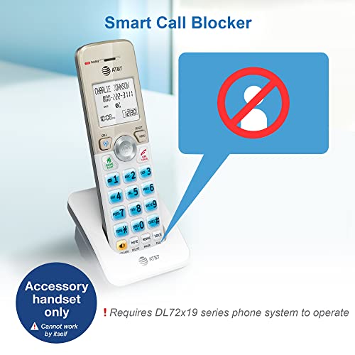 Cordless Phone for Home with Call Blocking, 3 Handsets W354