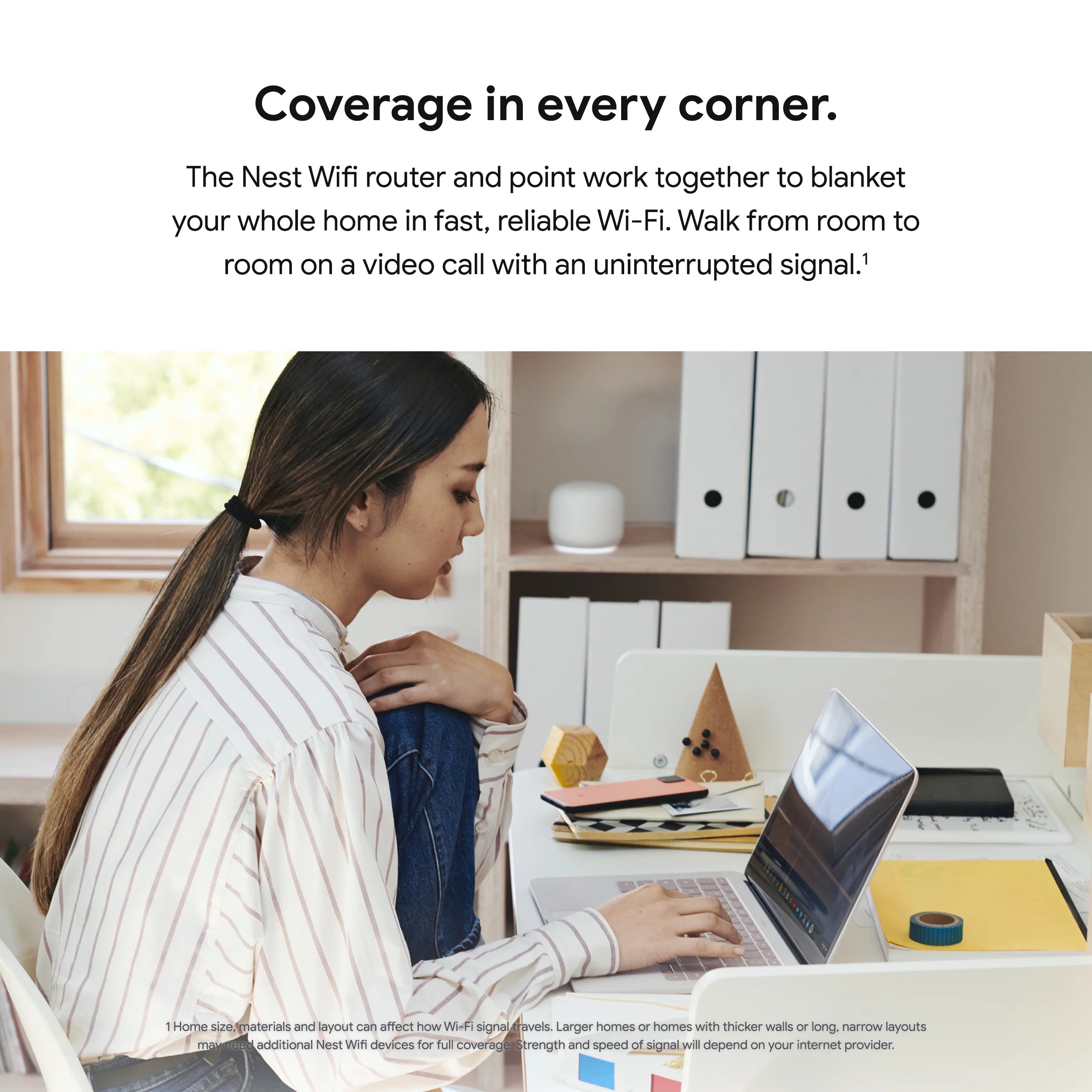 Nest Wifi Point (Sand) W277