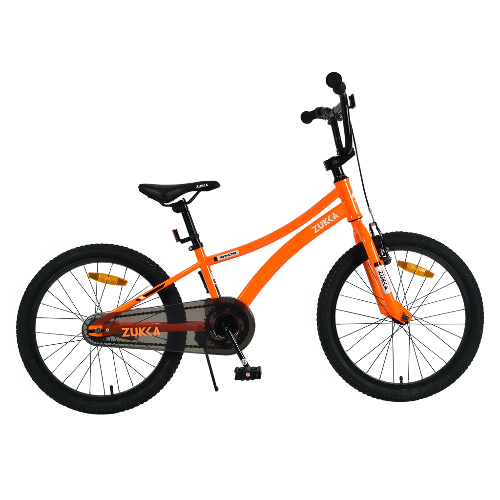 20 Inch Boys Bike for Kids Ages 7-10, Single Speed, Steel Frame, Orange J207351
