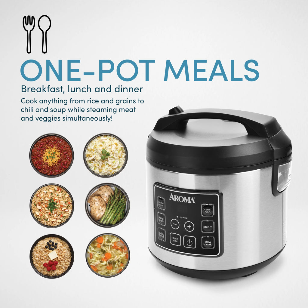 20-Cup Programmable Rice & Grain Cooker and Multi-Cooker W187632