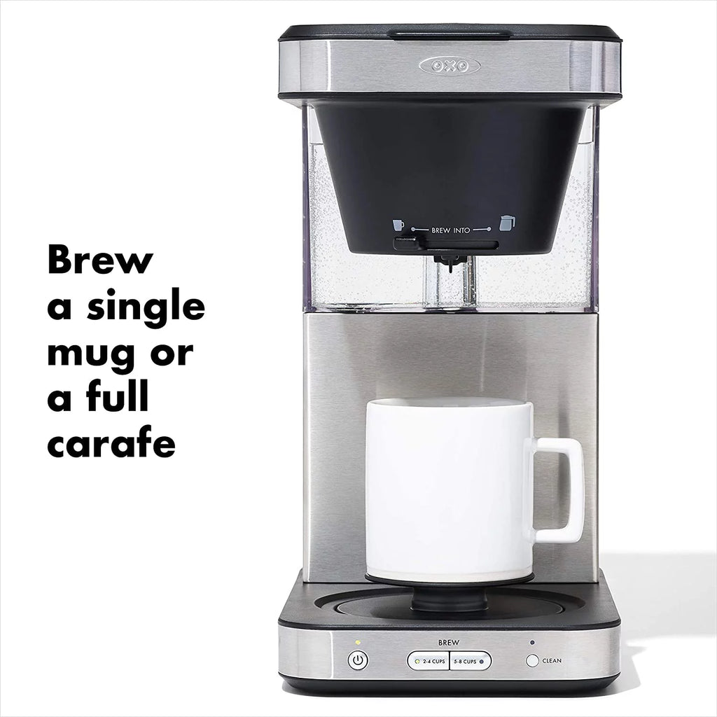 Stainless Steel 8 Cup Coffee Maker D415