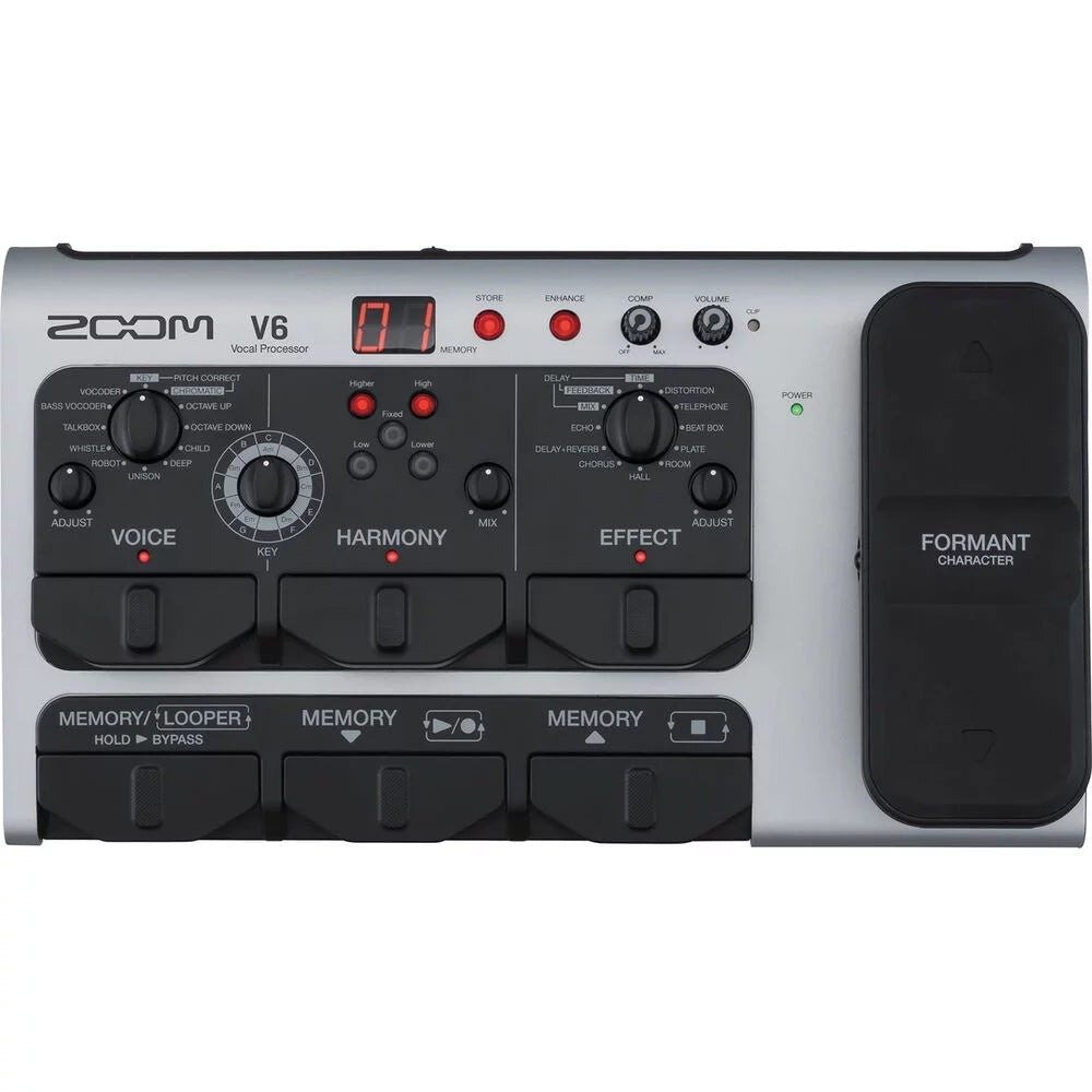 Vocal Processor Pedal with Multi-Effects Q11272