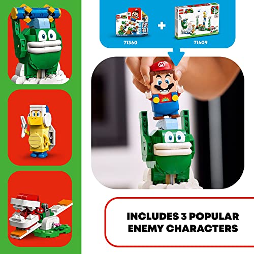 Super Mario Big Spike's Cloudtop Challenge Expansion Set with 3 Figures X8944