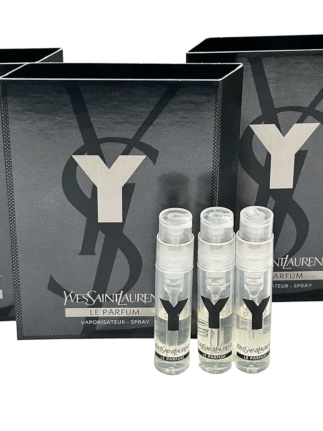 Y Men Eau de Parfum Spray Sample Vials 1.2 ml, Set of 3 X426571