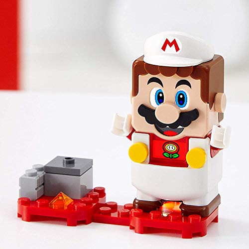 Super Mario Fire Mario Power-Up Pack Building Kit Q4882