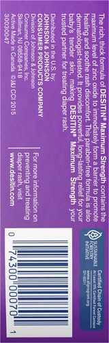 Diaper Rash Paste with Zinc Oxide, 2 oz O65078