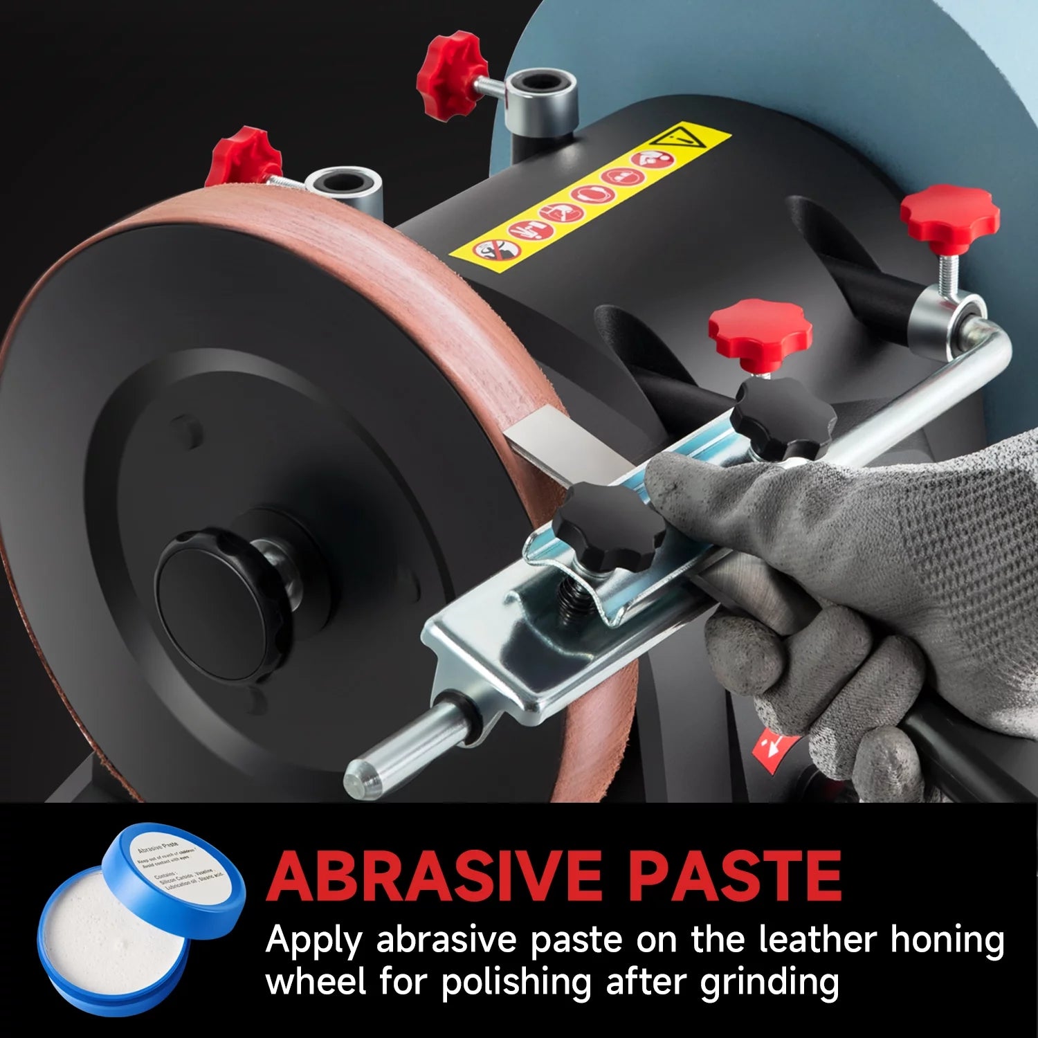 10 Inch Low Speed Wet Grinding Machine, Variable Speed Water Cooled Sharpening System U54726
