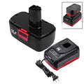 4.8Ah Replacement for Craftsman C-3 19.2V Battery 1323903 130279005 130279003 and Charger 140152004 for Craftsman C-3 XCP 9.6V-19.2