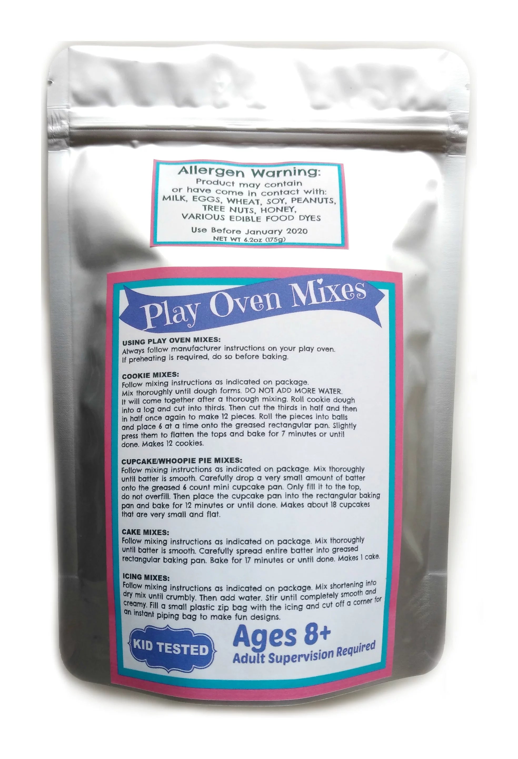Easy Bake Oven Mixes Refill Kit 4 Cookie Super Pack T871