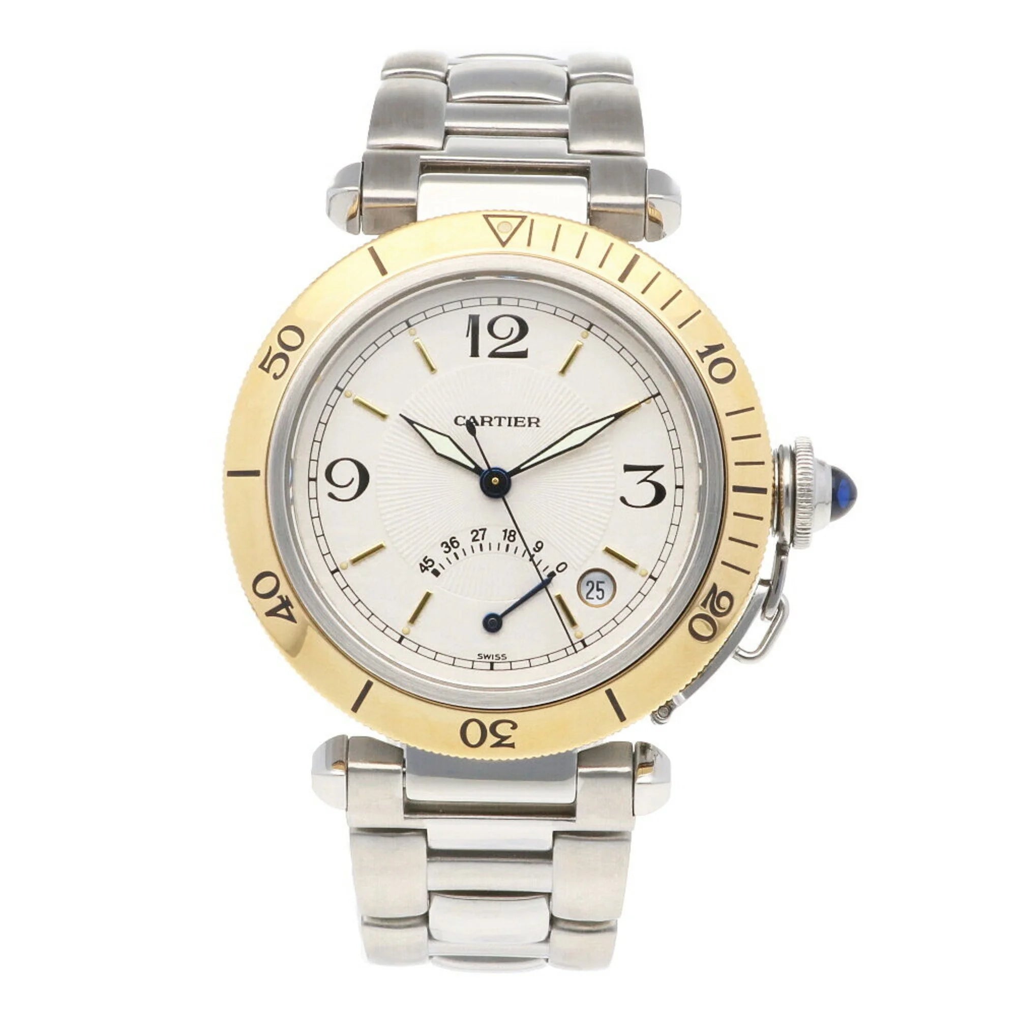 Pre-Owned Pasha Power Reserve Automatic Watch Stainless Steel B854334
