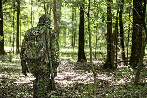 Men's Turkey Hunting Vest with Spring-Loaded Leg System Converts to Chair G377920