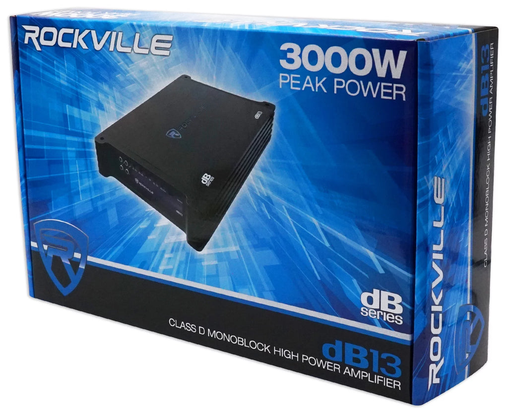 8" 750W RMS Car Subwoofer with Mono Amplifier A361