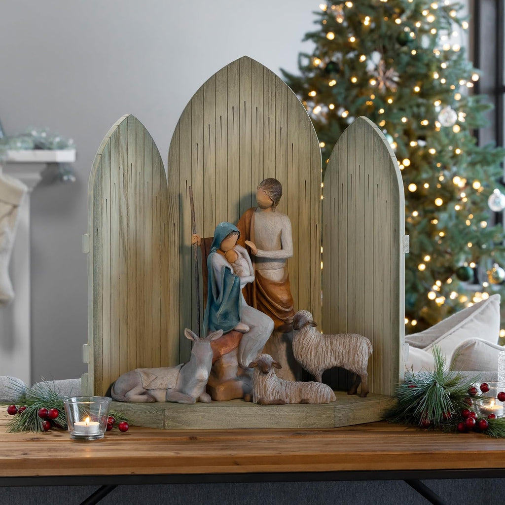 Nativity Set 6-Piece Christmas Decor X64122