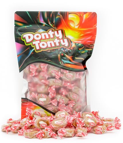 Caramel Creams Candy, Vanilla Flavor, Individually Wrapped, 1 lb Bulk Bag Y2496