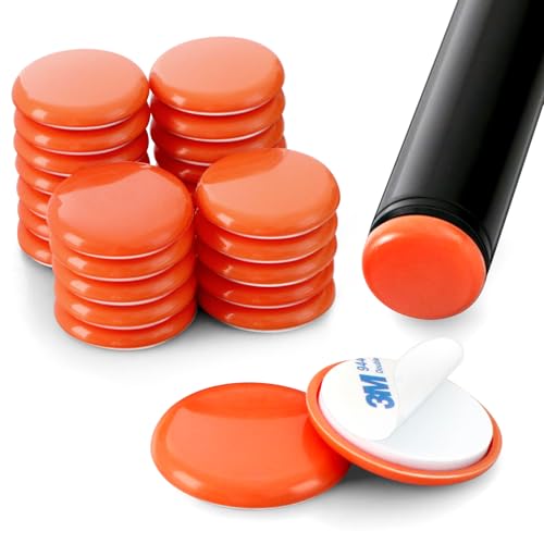2" Furniture Sliders,24 PCS 3M Adhesive Chair Leg Sliders for Carpet & Hardwood Floors,Furniture Movers Sliders for Protect The Floor-Blue