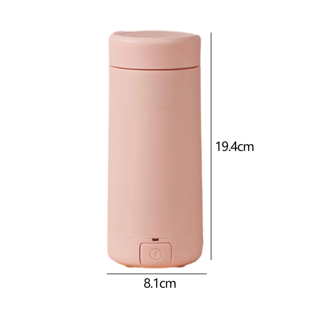 Portable Electric Hot Water Kettle for Travel Camping Pink Y488