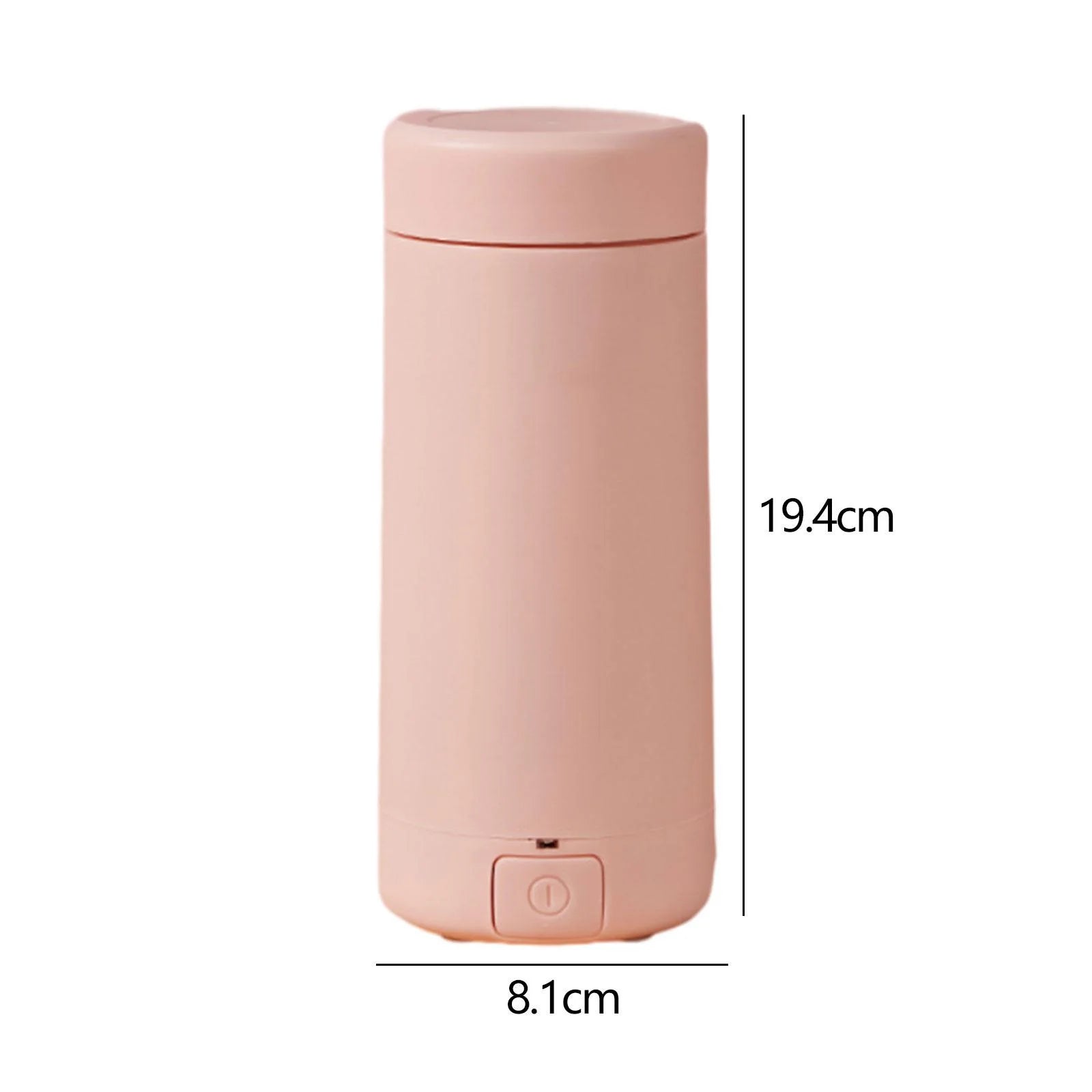 Portable Electric Hot Water Kettle for Travel Camping Pink Y488