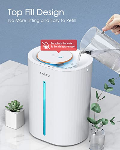 6.5L Cool Mist Humidifier for Large Rooms and Bedrooms K673