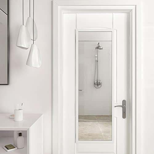 Over the Door Full Length Mirror, Wall Mounted Metal Frame, 2 Pack G17724