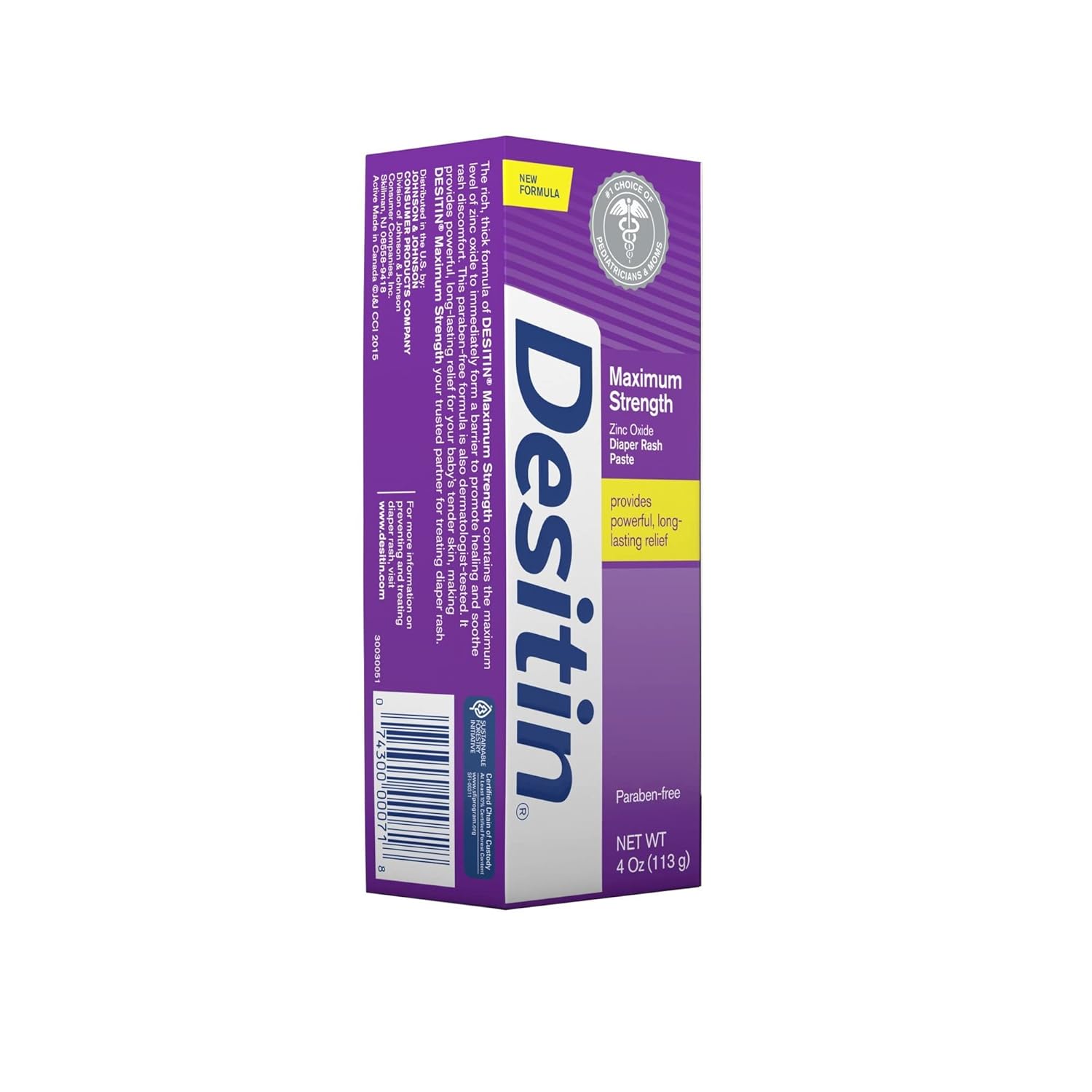Desitin Ointment, 4oz. per Tube I869