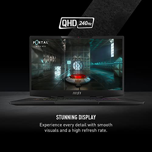 17.3" QHD 240Hz Gaming Laptop, Intel Core i9, RTX 4070, 16GB DDR5, 1TB SSD K343765