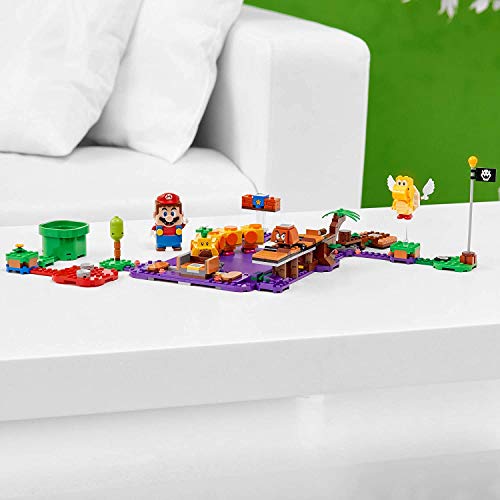 Super Mario Wiggler's Poison Swamp Expansion Set Building Kit (374 Pieces) J43882
