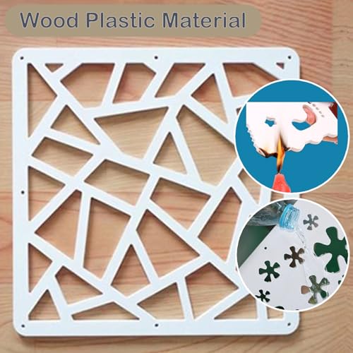Hanging Room Divider Panels with Hollow Out Design T10949