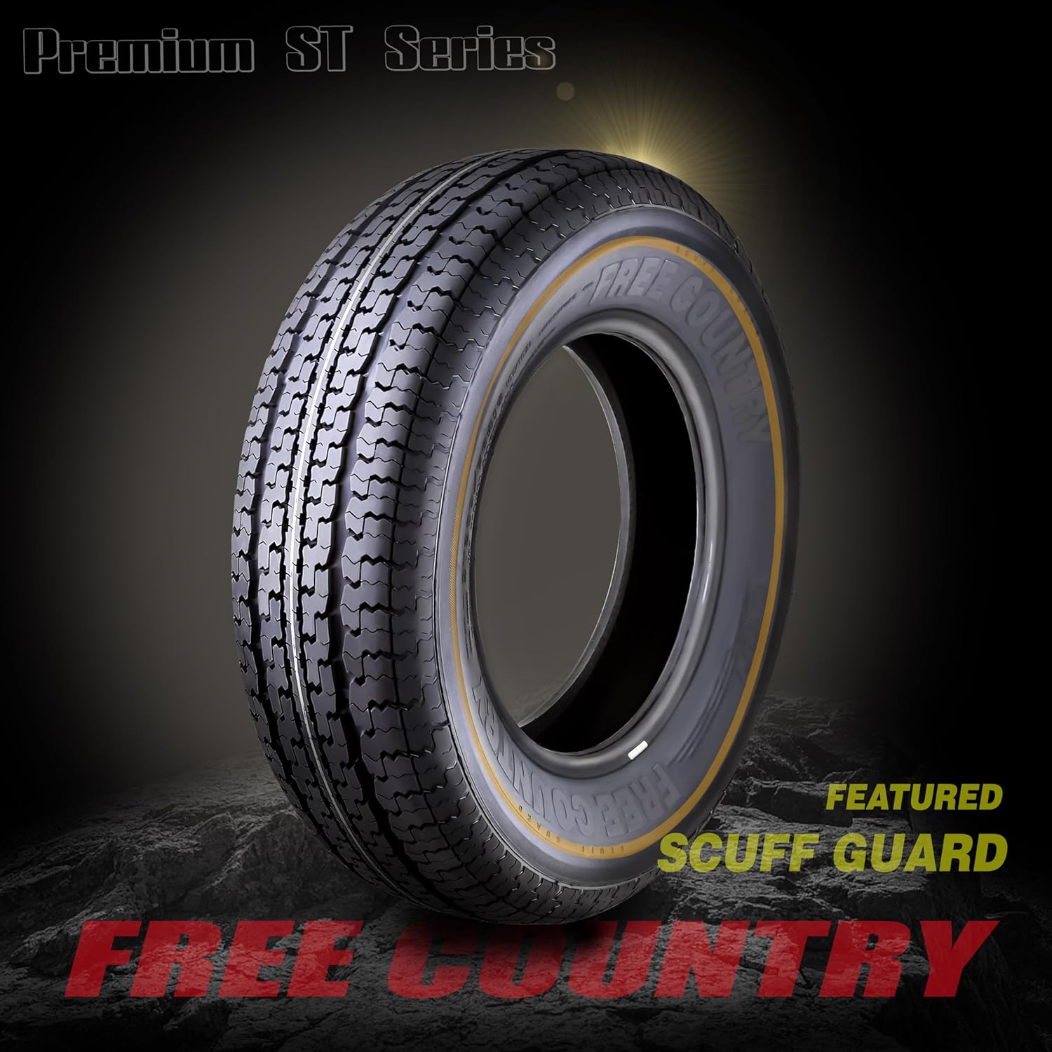 Trailer Tire ST215 75R14 8PR Load Range D H78654