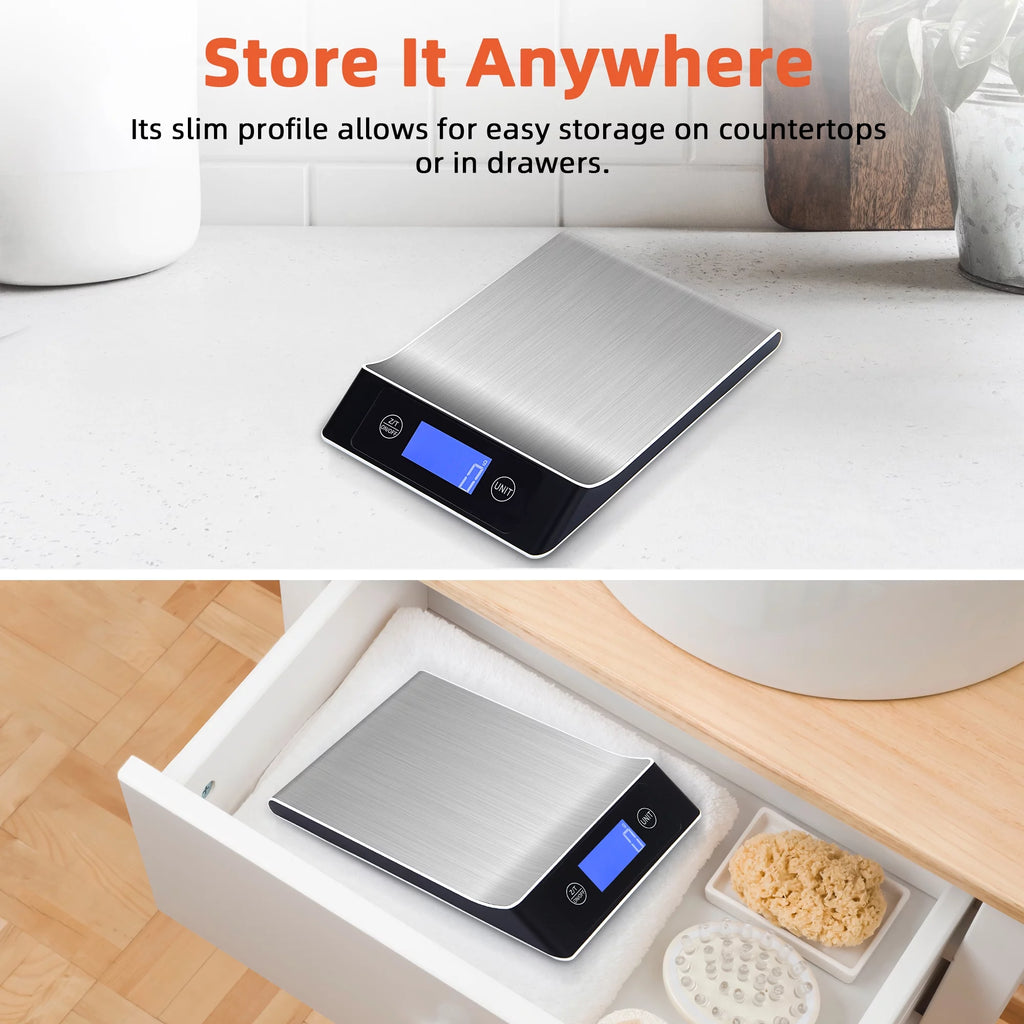 Digital Kitchen Scale for Baking and Cooking J3471