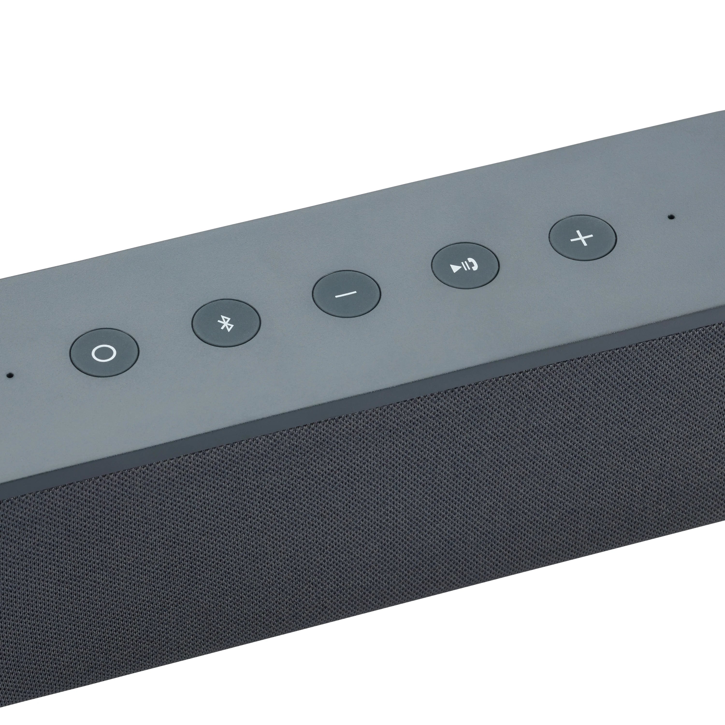 Large Indoor Portable Bluetooth Speaker, Grey D888346