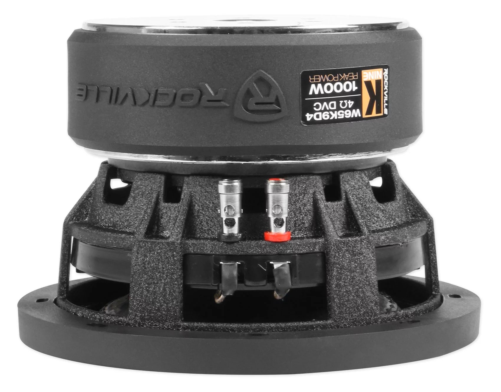 6.5" 1000W Car Audio Subwoofer with Mono Amplifier and Amp Kit U366