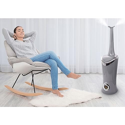 Ultrasonic Cool Mist Humidifier 1.7 Gallon with Five Mist Settings Z372