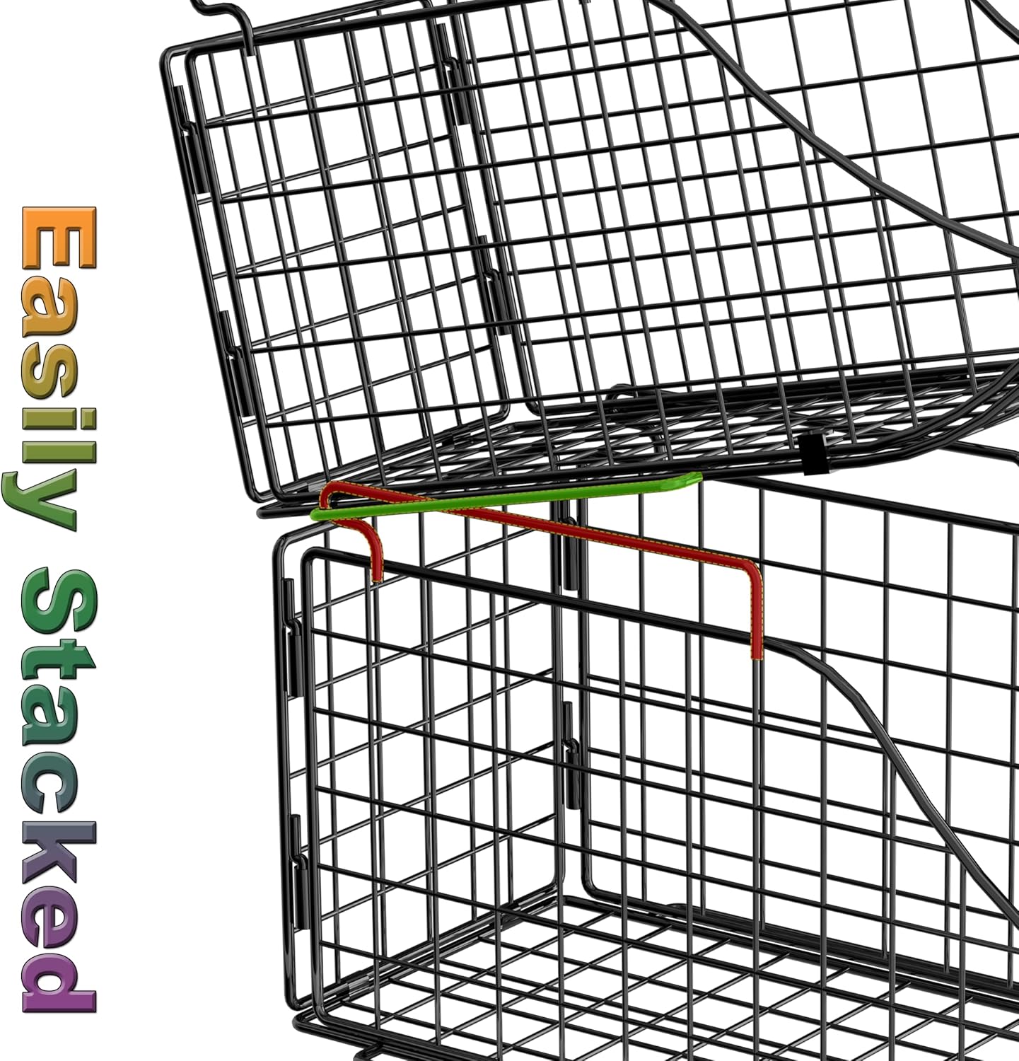 Stackable Can Organizer with Handles for Pantry and Cabinet S22684