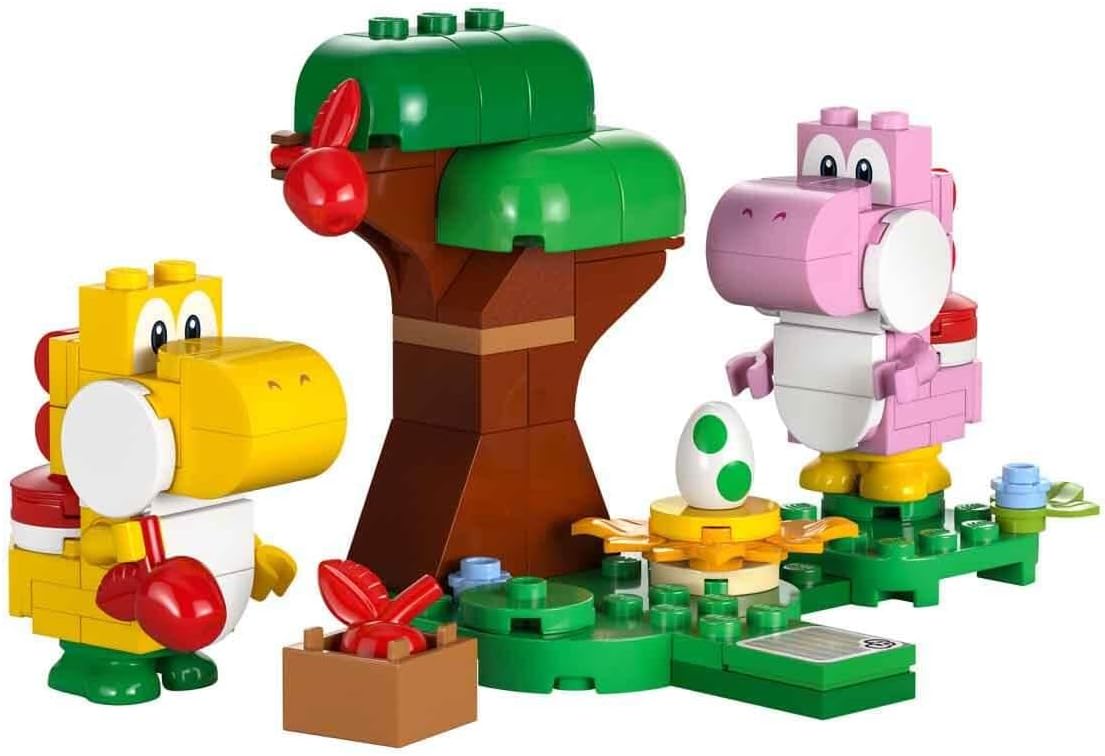 Yoshi's Wild Forest Expansion Set with 2 Stone Yoshi Figures S825528