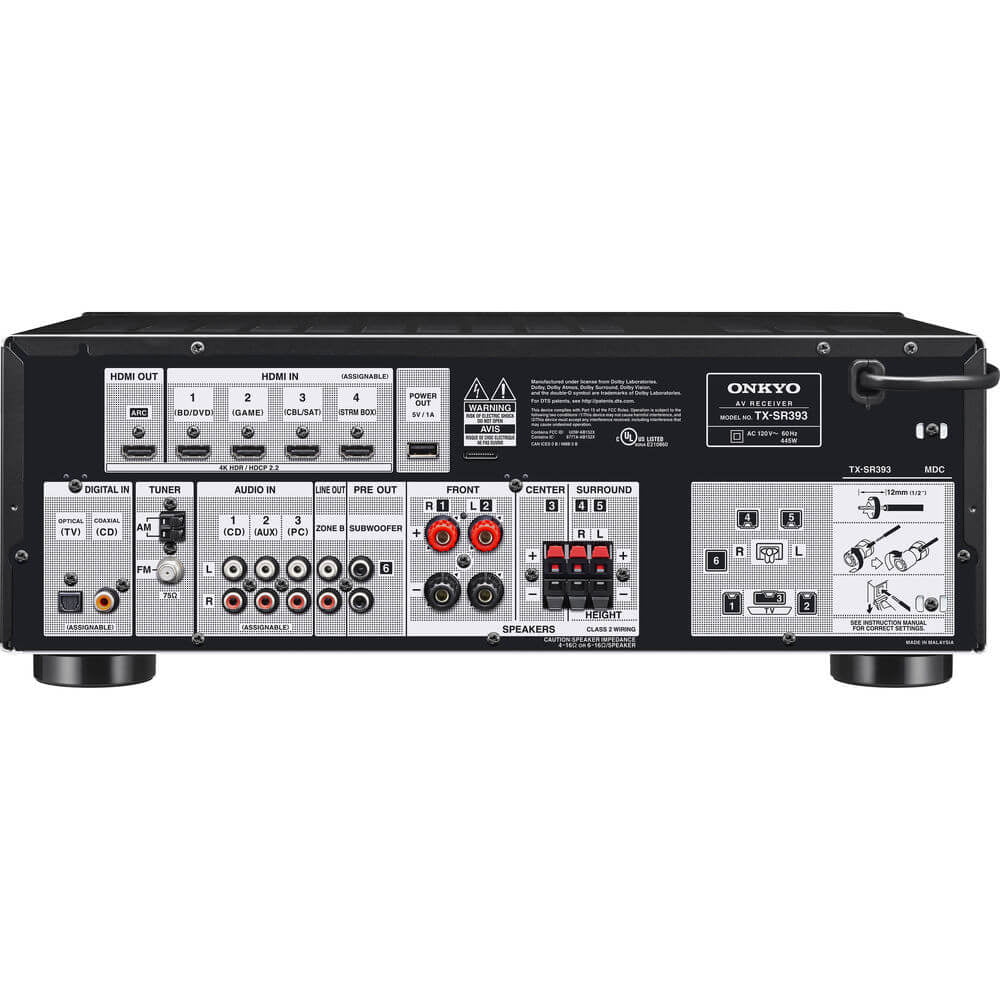 5.2-Channel A/V Receiver W469
