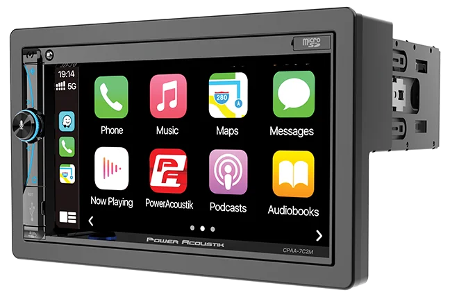 7" Mechless HD LCD Car Stereo with Bluetooth and 6.5" Speakers E5197