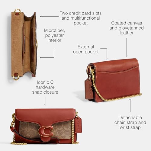 Womens Coated Canvas Wristlet L9030