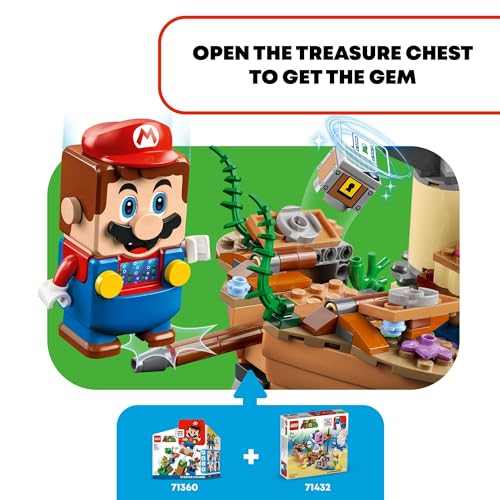 Sunken Shipwreck Adventure Expansion Set with Cheep Cheep, Cheep Chomp and Blooper Figures V965197