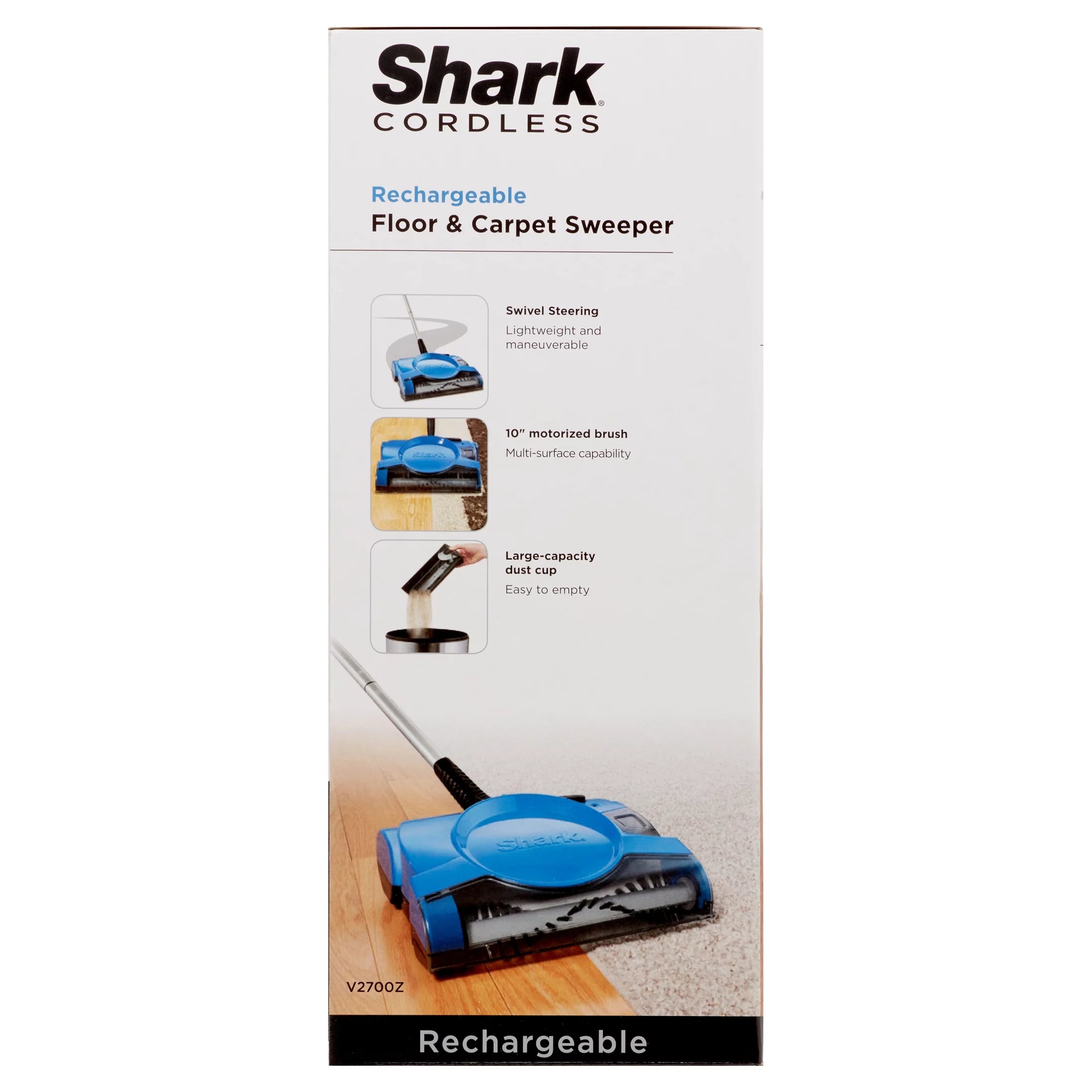 Cordless Rechargeable Floor and Carpet Sweeper A382263