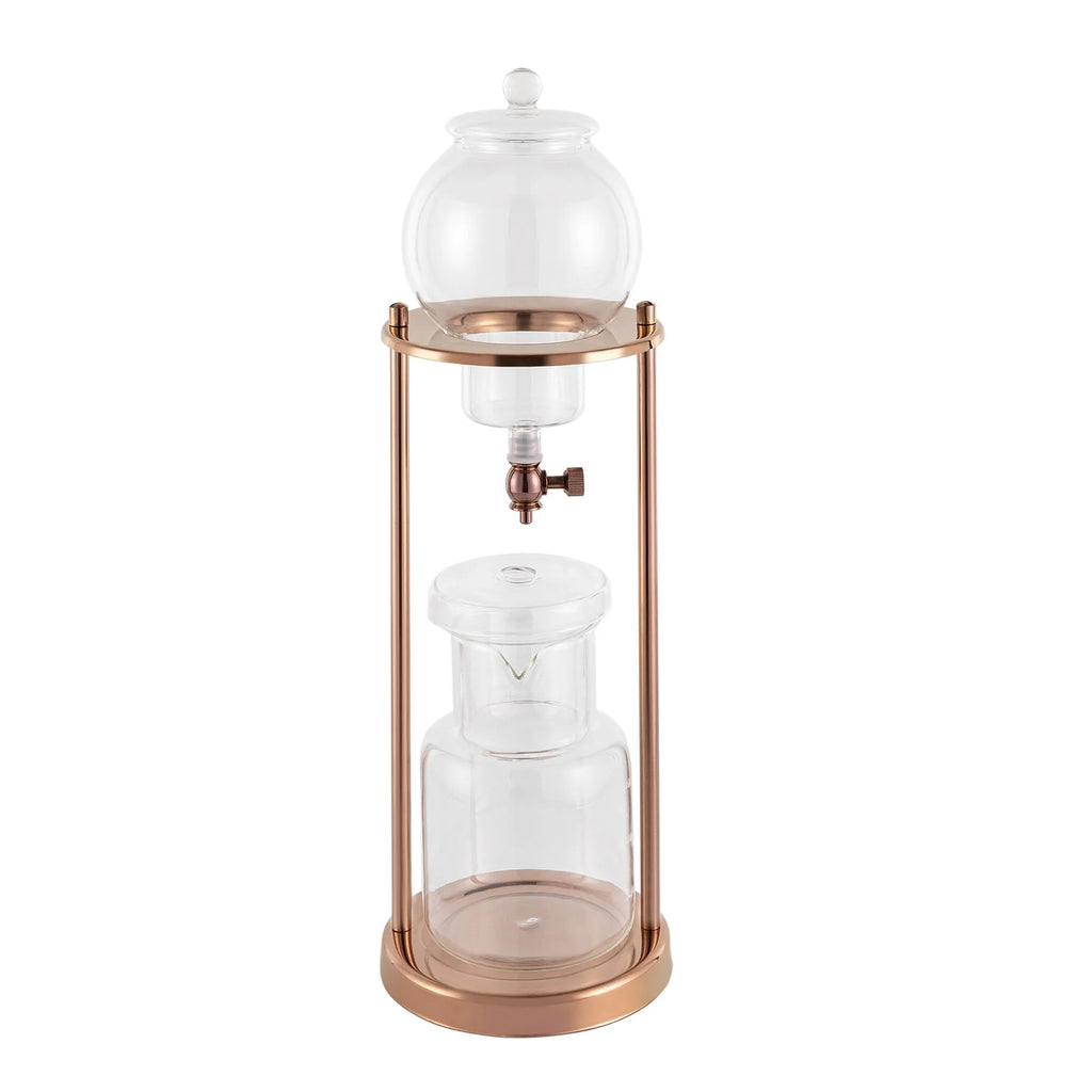 Cold Brew Coffee Maker Iced Dripper Pot 600ml Gold W1233